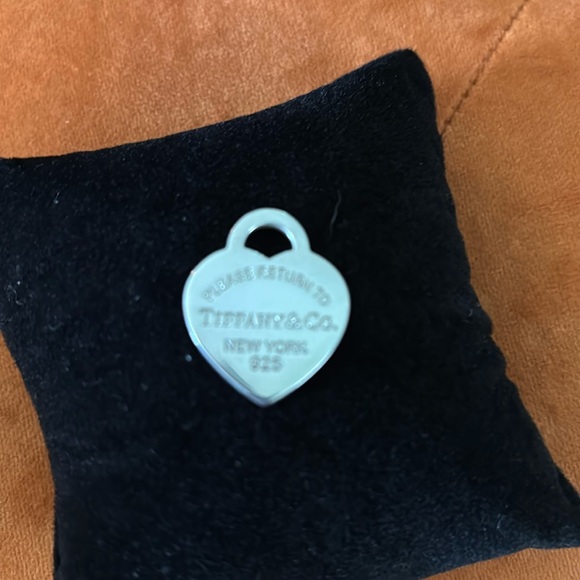 Tiffany & Co. Jewelry - Tiffany & Co. Sterling Silver Heart Tag Charm - Silver